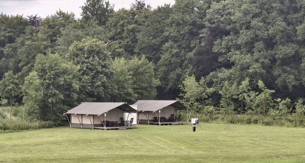 Glampingtent voor 6 personen